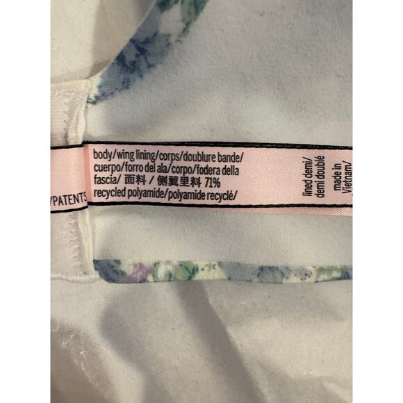 Victoria's Secret NWOT 40C White Full Bloom Smooth Lightly Lined Demi Bra - Picture 7 of 7